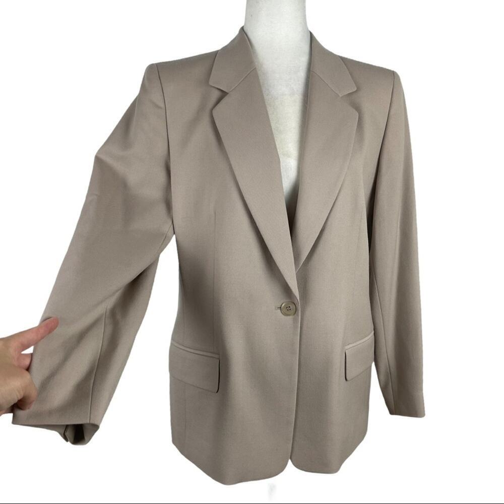 Pendleton Virgin Wool Single Button Blazer Sz 14p - image 6